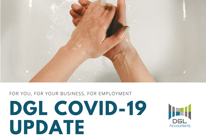 DGL COVID-19 Update 1 with washing hands under tap