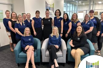 The ladies from DGL Accountants gathered for International Women's Day